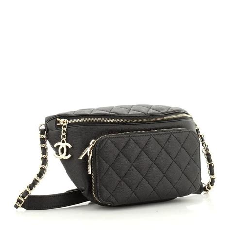 chanel business affinity small - chanel business affinity waist bag.